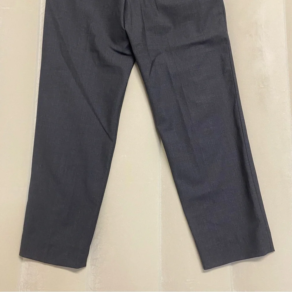 Brunello Cucinelli Women’s Pants Size 2 Wool Blend Twill Straight Leg Luxury NWT